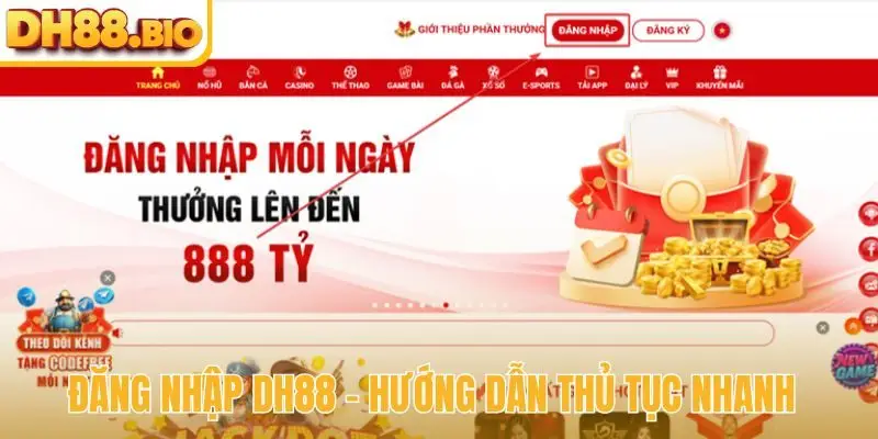 Đăng nhập DH88