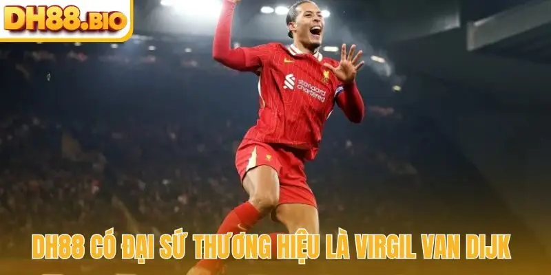 DH88 có đại sứ thương hiệu là Virgil van Dijk