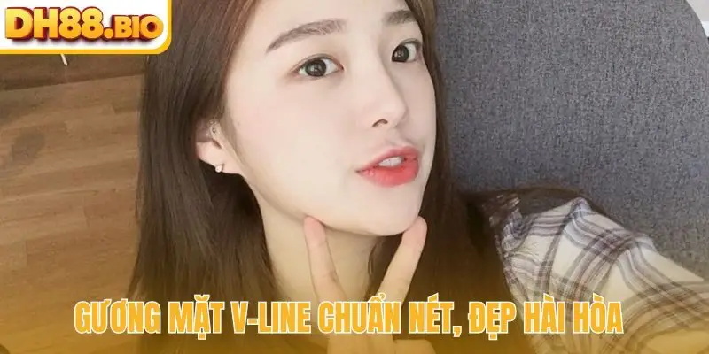 Gương mặt V-Line chuẩn nét, đẹp hài hòa