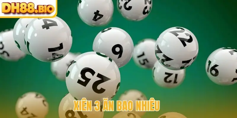 xiên 3 ăn bao nhiêu